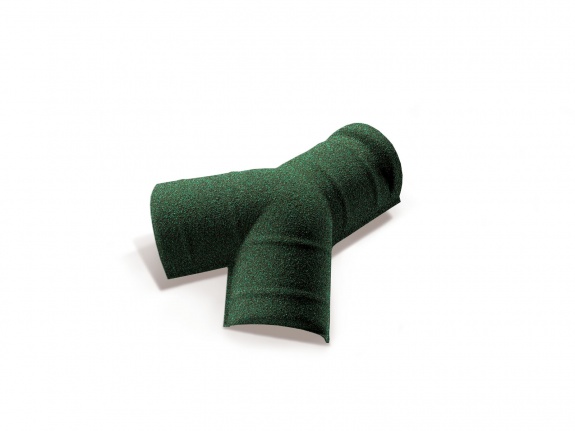 Y-образный эл.коньковый 30-45 Metrotile зеленый