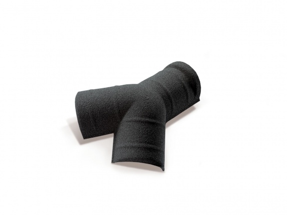 Y-образный эл.коньковый Metrotile серый