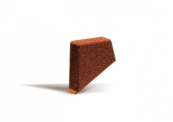 Заглушка фронтонной планки Metrotile левая терракотовый