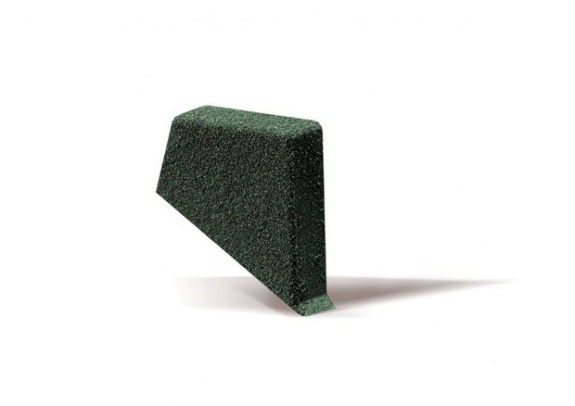 Заглушка фронтонной планки Metrotile правая темно-зеленый