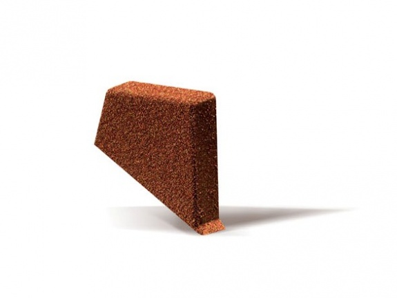 Заглушка фронтонной планки Metrotile правая терракотовый