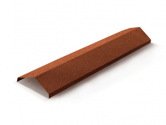 Конек ребровой, ширина 230мм Metrotile терракотовый