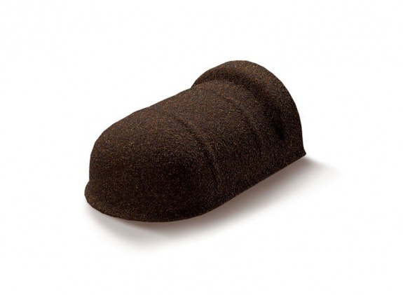 Наконечник полукруглого конька Metrotile айрон-барк