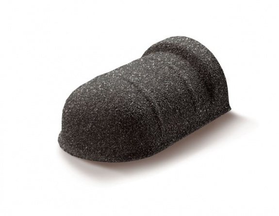 Наконечник полукруглого конька Metrotile сланцевый