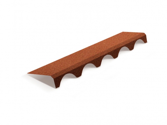 Элемент подконьковый Metrotile Romana терракотовый