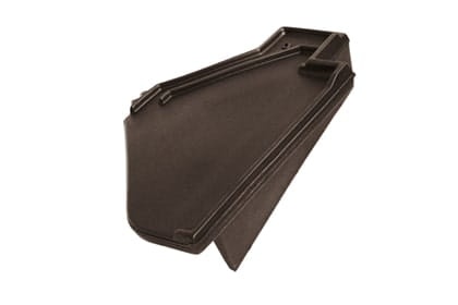 Боковая правая черепица Braas Изумруд Глазурь тик