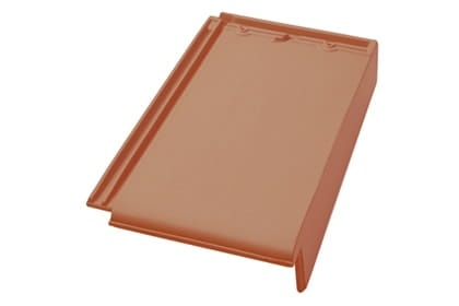 Боковая правая черепица Braas Турмалин Ангоб медный