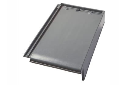 Боковая правая черепица Braas Турмалин Глазурь кедр