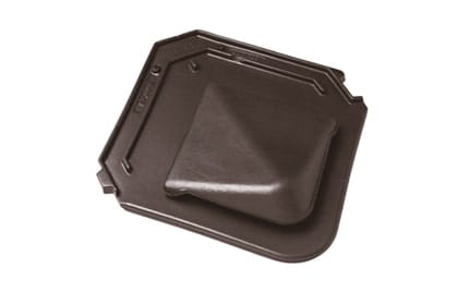 Вентиляционная черепица Braas Изумруд Глазурь тик