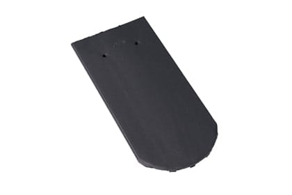 Вентиляционная черепица Braas Опал Глазурь глубокий черный