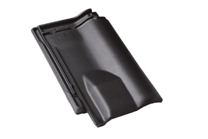 Вентиляционная черепица Braas Рубин 11V Ангоб графит