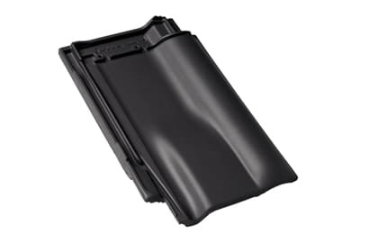 Вентиляционная черепица Braas Рубин 13V Ангоб антрацит