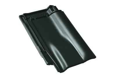 Вентиляционная черепица Braas Рубин 13V Топ-глазурь зеленая ель