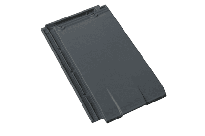 Вентиляционная черепица Braas Турмалин Топ-глазурь серый кристалл