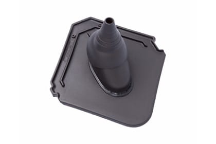 Черепица с насадкой для антенны Braas Изумруд Ангоб антрацит