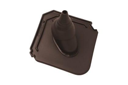 Черепица с насадкой для антенны Braas Изумруд Глазурь тик