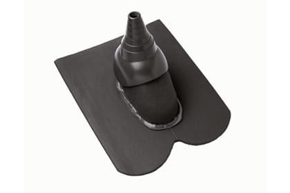 Черепица с насадкой для антенны Braas Опал Ангоб антрацит