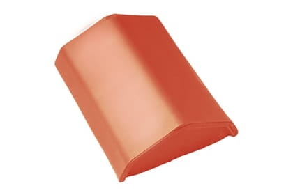 Конечная коньковая черепица Braas Турмалин Ангоб медный