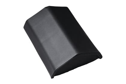 Конечная коньковая черепица Braas Турмалин Глазурь глубокий черный