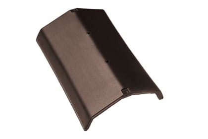 Центральная коньковая черепица Braas Изумруд Глазурь тик