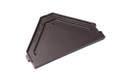 Свесовая черепица Braas Изумруд Ангоб антрацит