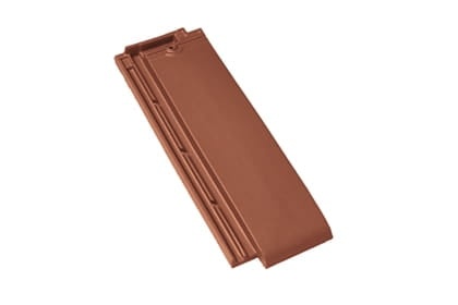 Половинчатая черепица Braas Турмалин Натуральный красный