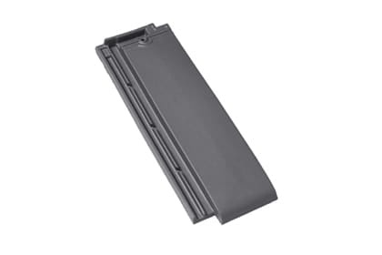 Половинчатая черепица Braas Турмалин Ангоб серая галька