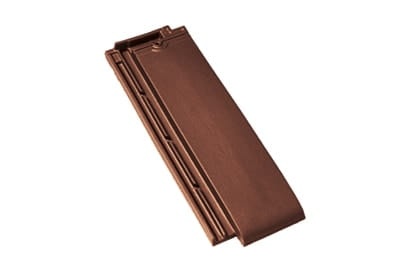 Половинчатая черепица Braas Турмалин Глазурь каштан