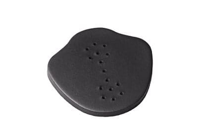 Торцевой элемент для керамической коньковой черепицы Braas Рубин 13V Ангоб антрацит