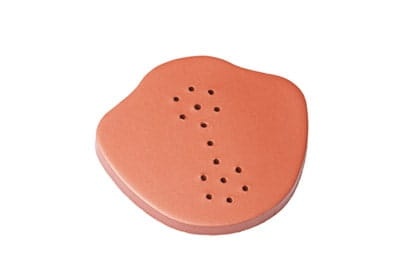 Торцевой элемент для керамической коньковой черепицы Braas Опал Ангоб медный