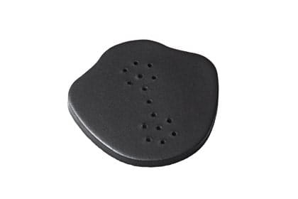 Торцевой элемент для керамической коньковой черепицы Braas Рубин 13V Глазурь глубокий черный