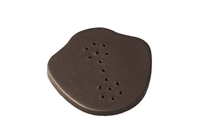 Торцевой элемент для керамической коньковой черепицы Braas Рубин 9V Глазурь тик