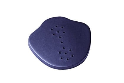 Торцевой элемент для керамической коньковой черепицы Braas Рубин 13V Топ-глазурь синий бриллиант