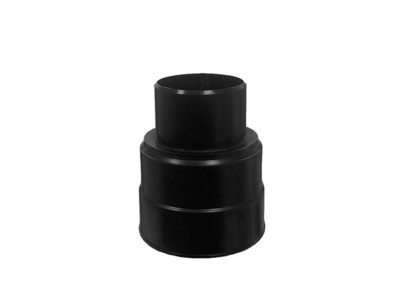 Адаптер - 75 для гофрир. трубы черный