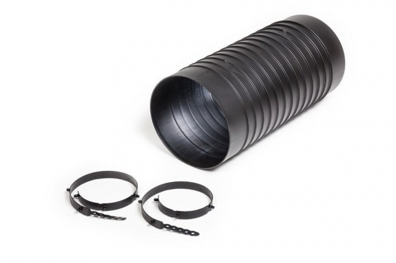 ROSS монтажный патрубок 125 черный