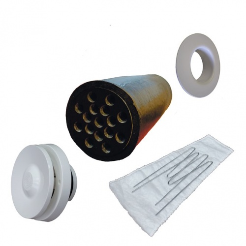 Приточный вентиль VELCO для домов с повышенным уровнем шума (комплект без решетки)