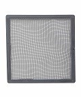 Сетка вент. решетки 150*150 серый