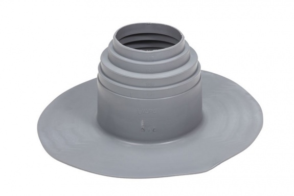 ПВХ - уплотнитель 110-160 тёмно-серый