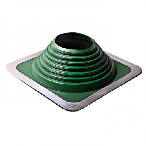 Манжета кровельная ПРОФИ №1 75-200 мм силикон (зеленый)