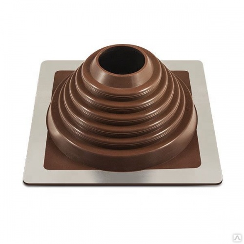 Манжета кровельная ПРОФИ №1 75-200 мм силикон (коричневый)