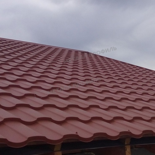 Металлочерепица МП Монтекристо-SL (VALORI-20-Violet-0.5)