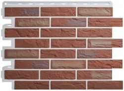 Фасадная панель Альта-Профиль Кирпич Рижский Цвет №2