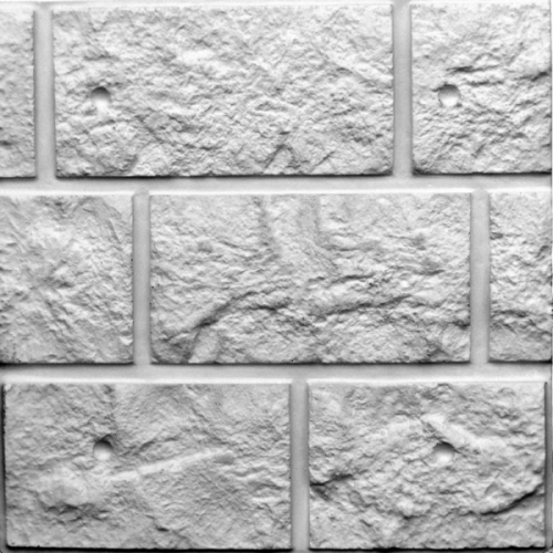 Полифасад на базальтовом утеплителе Греческий камень 500х500х100