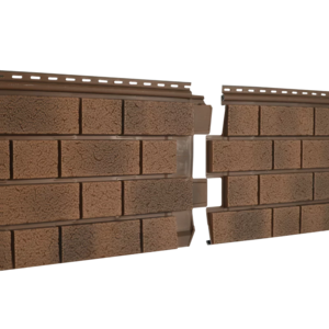 Фасадная панель Ю-Пласт Стоун Хаус S-Lock Клинкер Балтик Магма