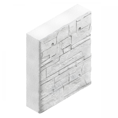 Фасадные панели Полифасад 500х500х50 мм Сланец