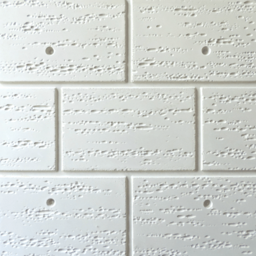 Полифасад на базальтовом утеплителе Руст травертин 500х500х50