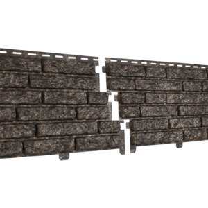 Фасадная панель Ю-Пласт Стоун Хаус Кварцит Коричневый