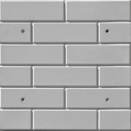 Полифасад на базальтовом утеплителе Кирпичная кладка 500х500х100