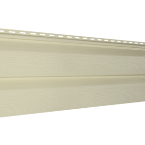 Классический сайдинг Ю-Пласт Корабельный брус кремовый