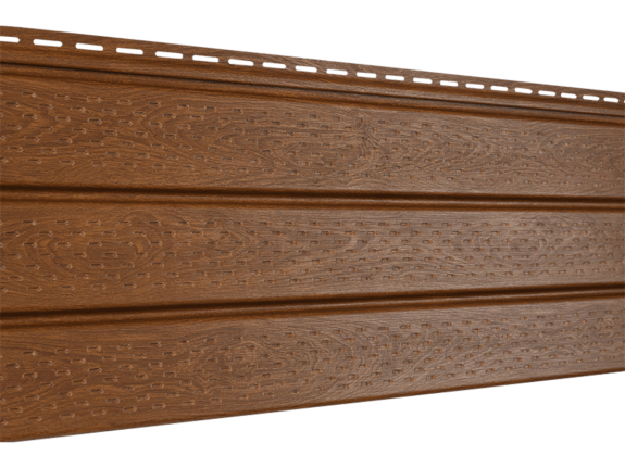 Софит Ю-Пласт PRO под дерево Дуб с полной перфорацией